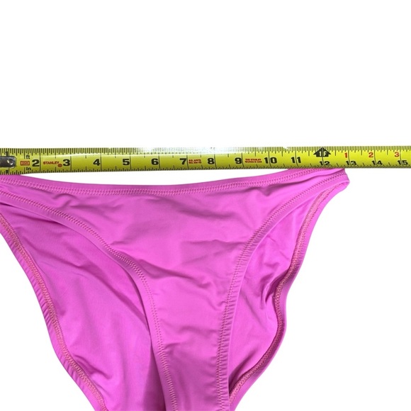 NWT SKIMS Vibrant Pink Mid Coverage Bikini Bottom Size XS - Picture 4 of 9